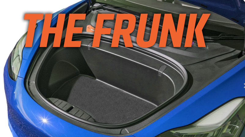 Illustration for article titled The Tesla Model 3 Frunk Is A Triumph Of Marketing